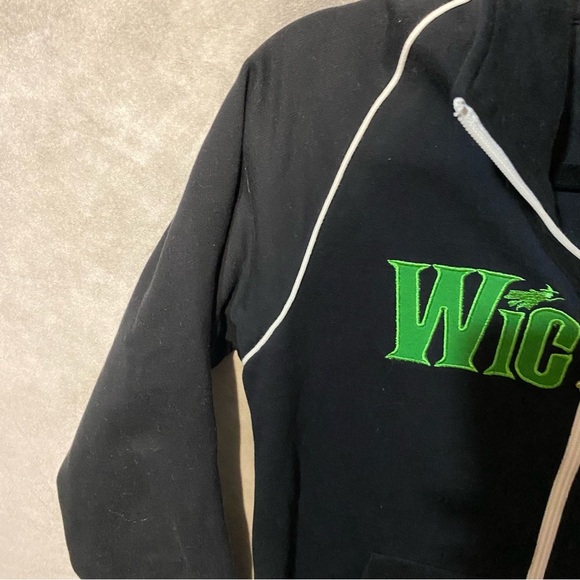 Wicked Jacket Womens Sz Small Black Green Broadway Theatre Musical Play Witch Oz - Picture 6 of 13